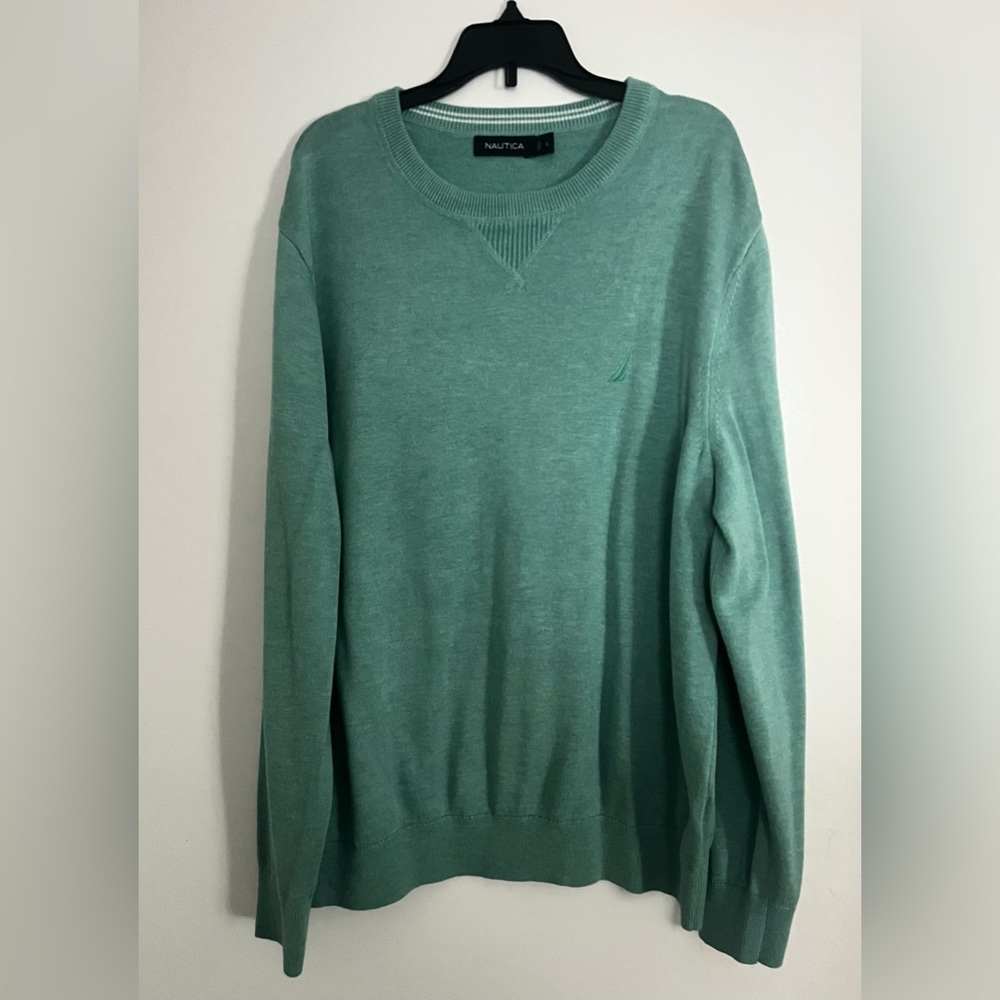 Men’s Long Sleeve Nautica V-Neck Sweater